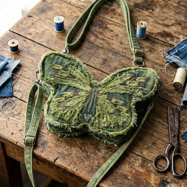 ZV - Butterfly Denim Bag